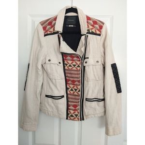 MAISON SCOTCH Aztec Print Jacket